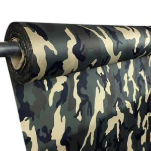 1.1 oz Silpoly - Woodland Camo - Full Roll