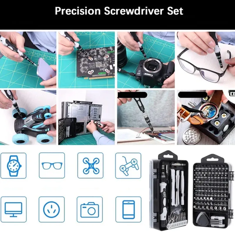 115 in 1 Magnetic Screwdriver Set