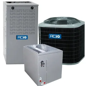 2 Ton 13.4 SEER2 80% AFUE 70,000 BTU ACiQ Gas Furnace and Air Conditioner System - Multi-Positional