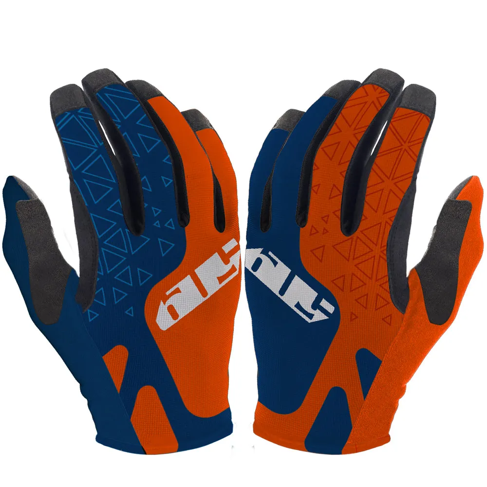 509  4 Low Gloves Clarino Palm Non-Insulated Anti-Slip Lightweight Orange Hextant