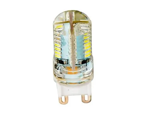 6 Pcs 3W G9 64-LED Energy Saving Crystal Capsule Light Bulb - White