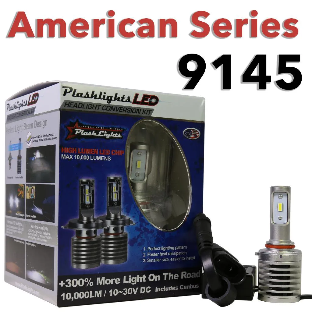 American-Series LED Headlight Conversion Kit | 9140 / 9145