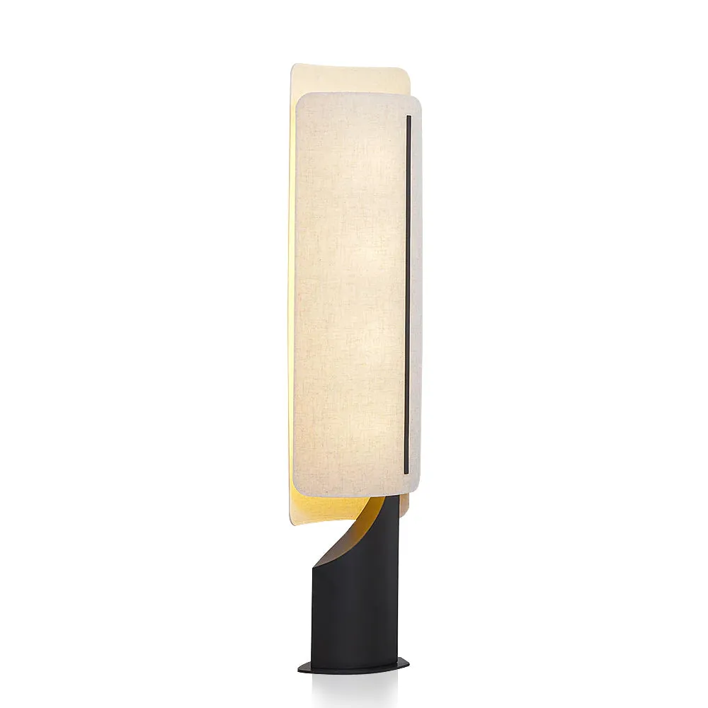 Barrier Linen Floor Lamp