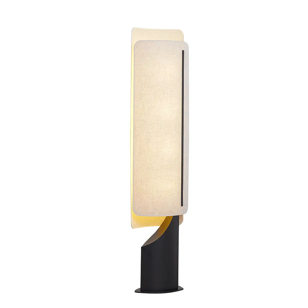 Barrier Linen Floor Lamp