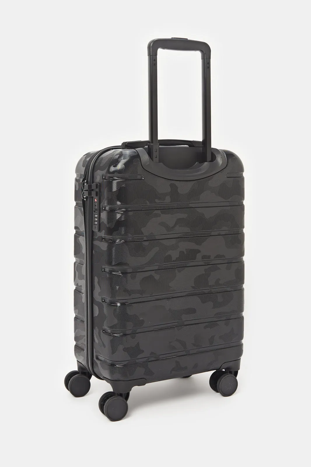 Black Abs Trolley Luggage (20 Inch)