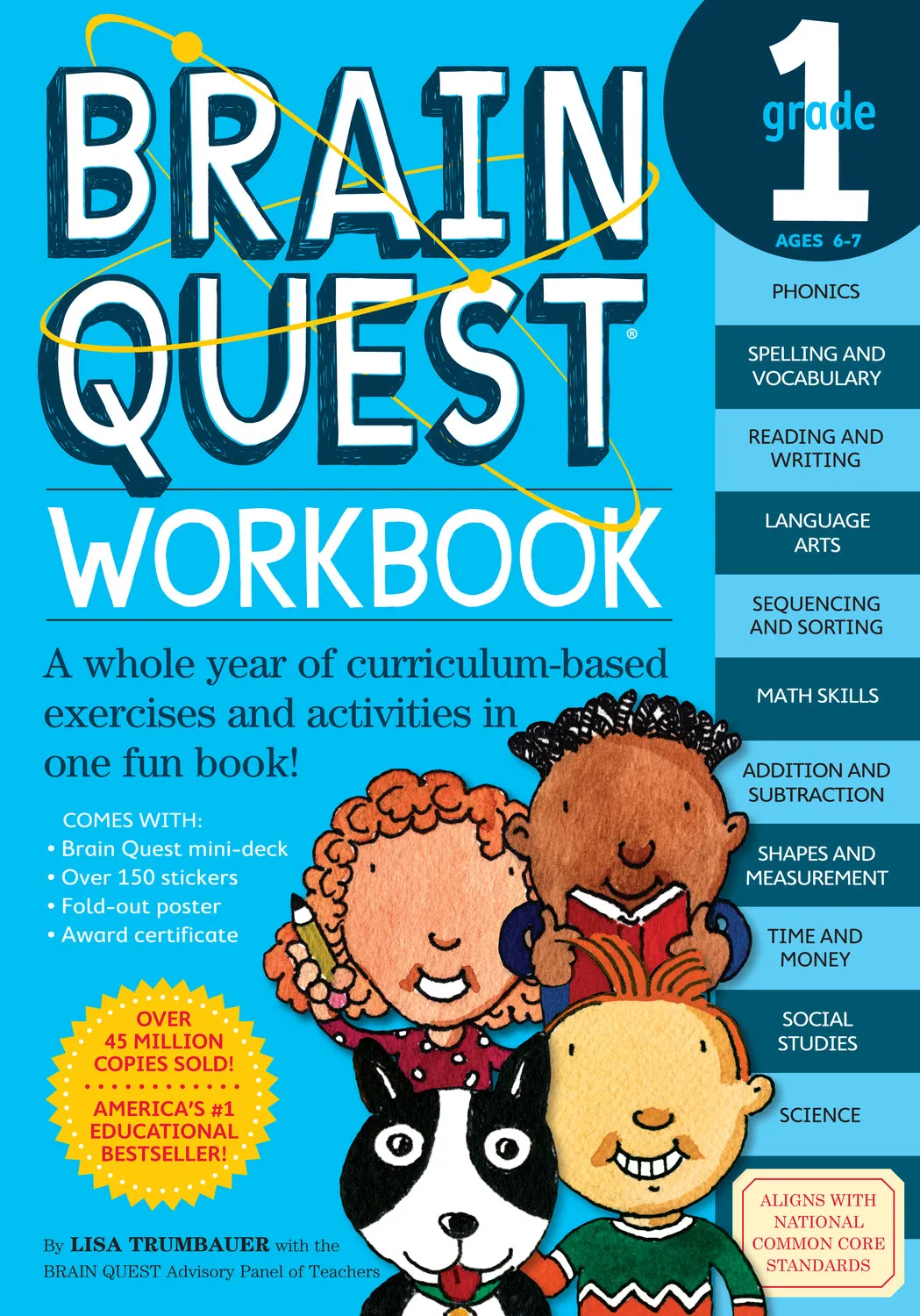 Brain Quest Workbook: Grade 1 Paperback