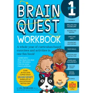 Brain Quest Workbook: Grade 1 Paperback