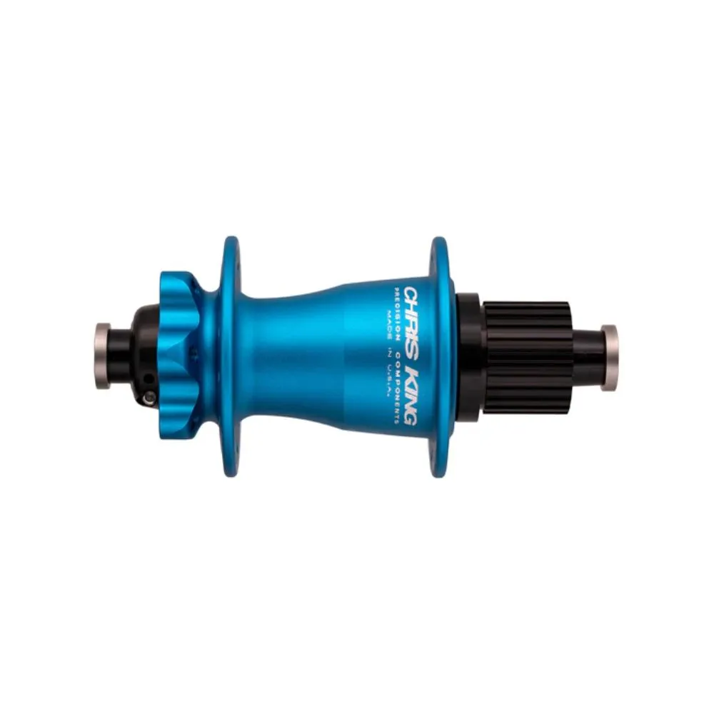 Chris King 6 B Boost Hubs Matte Turquoise