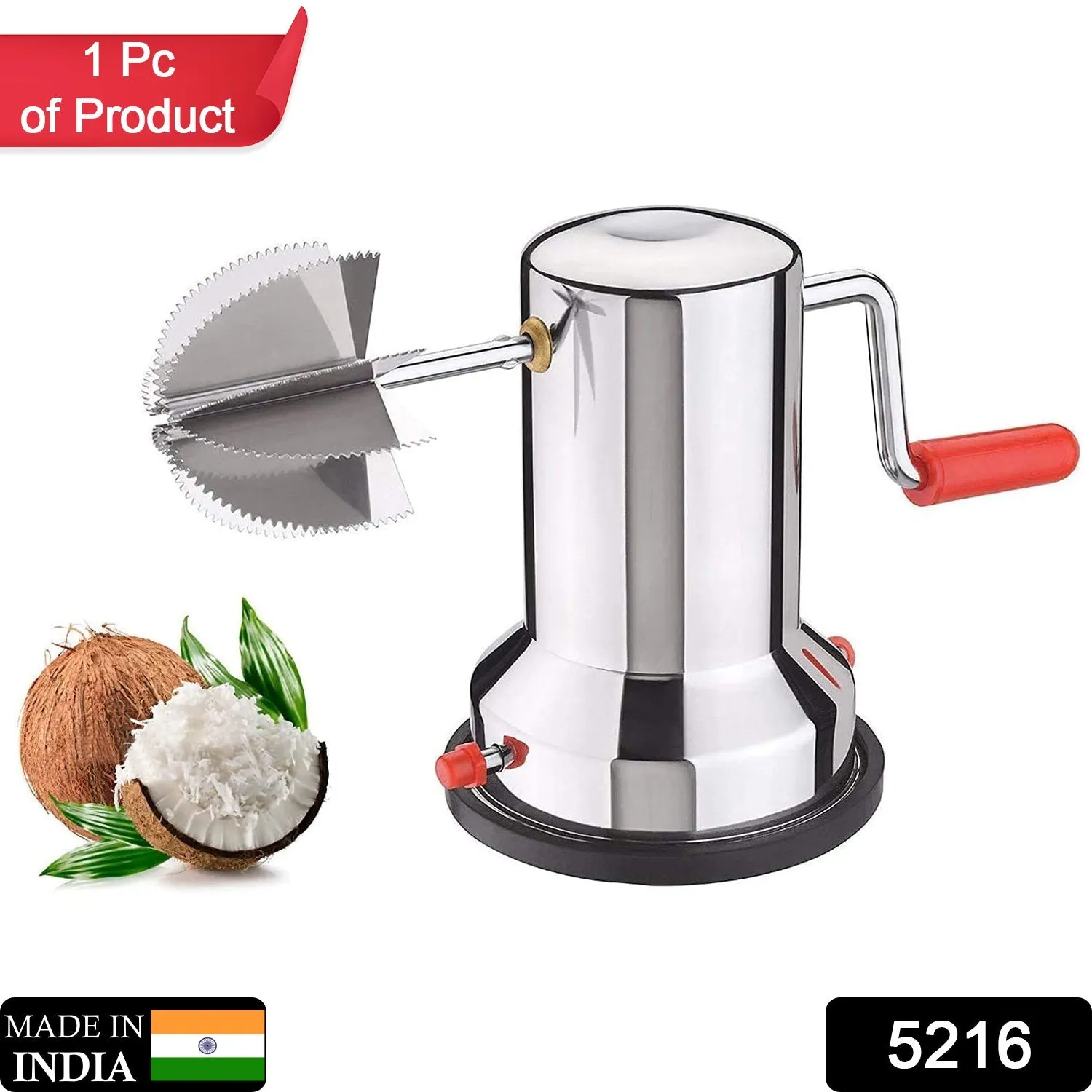 Coconut scrapers Machine Manual Steel For Home & Kitchen Use