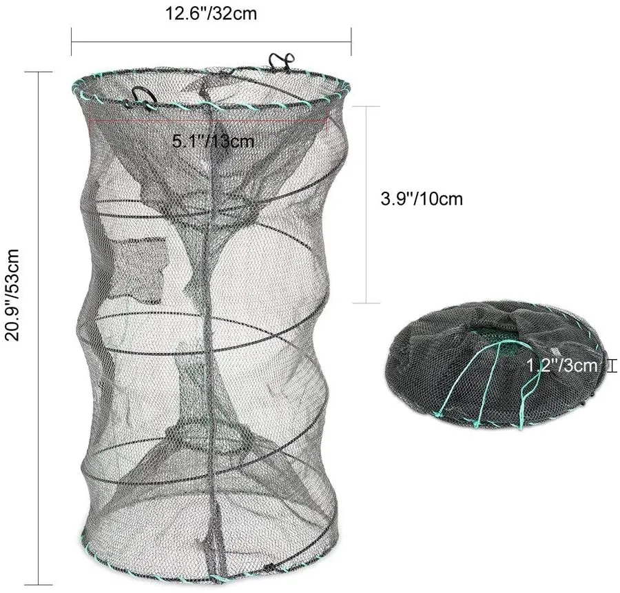 Collapsible Cast Net Fishing Nets