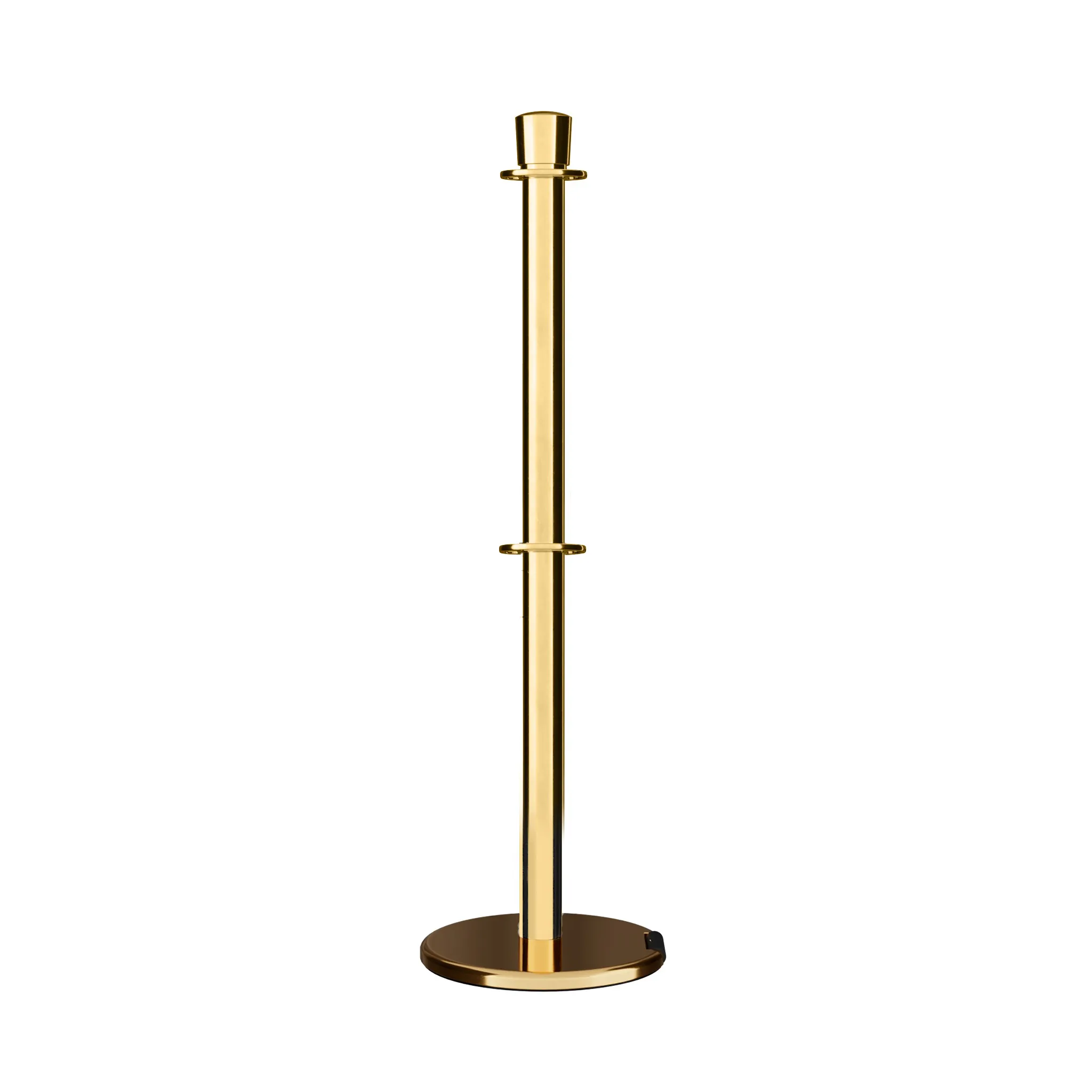 Crown Top Dual Rope Stanchion with Roller Base - Montour Line CELineD