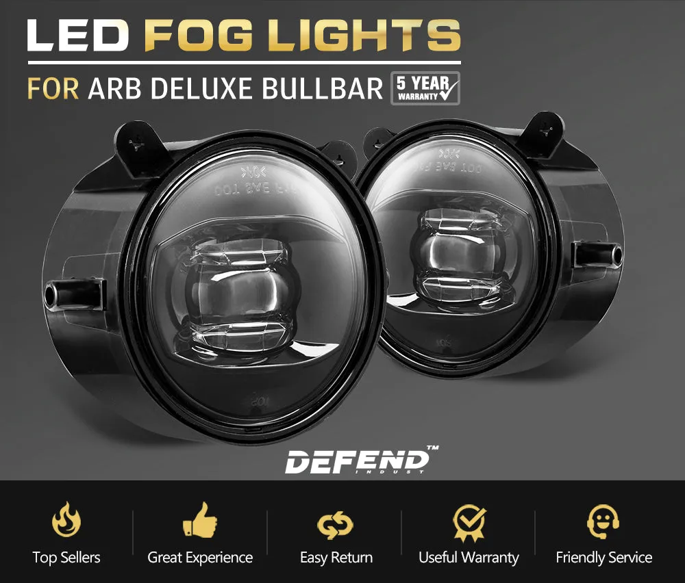 Defend Indust LED Driving Light 1,600lm (pair)