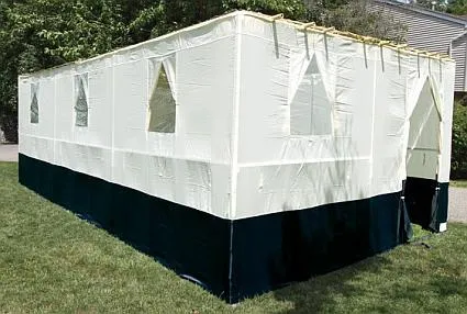 Deluxe Sukkah Interlocking Frame Nylon Sukkah