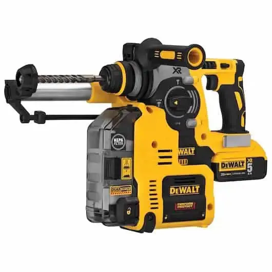 DeWalt 20V MAX* XR‚® SDS  1" L-Shape Rotary Hammer Drill Kit with Onboard Dust Extractor