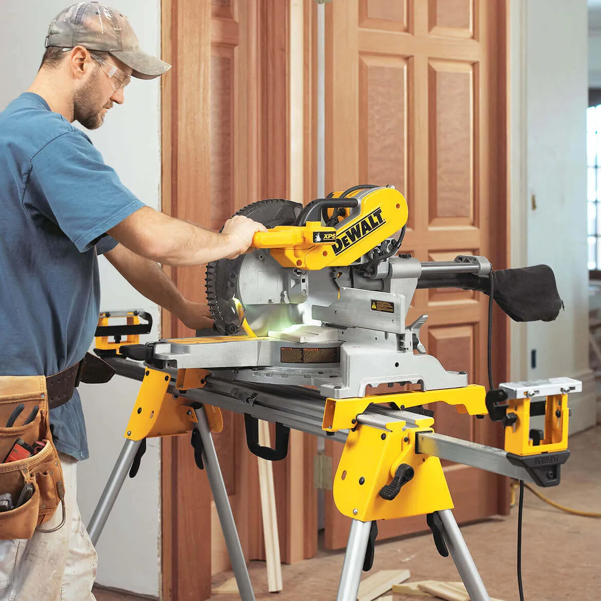 DeWALT DWS780 12" Double Bevel Sliding Compound Miter Saw