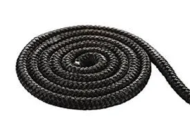 DOCK LINES-NYLON DOUBLE BRAIDED 5/8"-Black