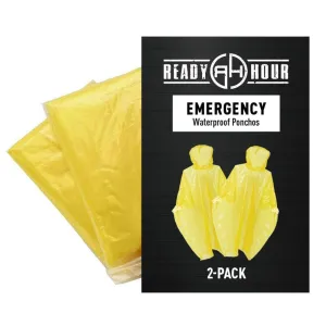 Emergency Poncho (2-pack) by Ready Hour