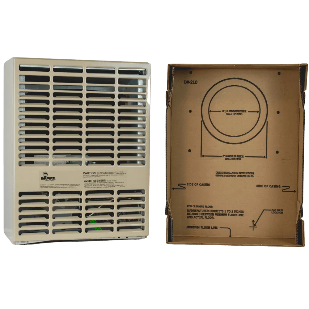 Empire Propane Direct Vent Heater DV210S 10000 Btu