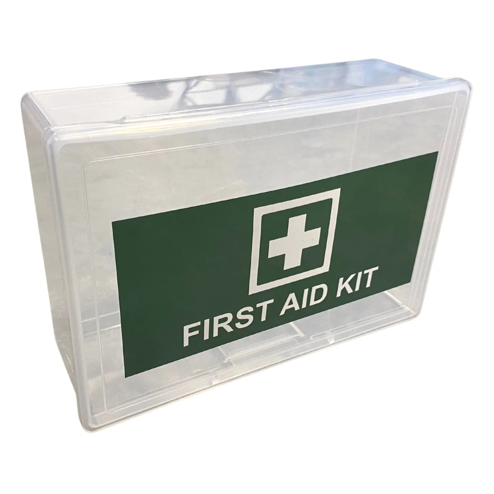 Empty First Aid Box Small - Clear (1)