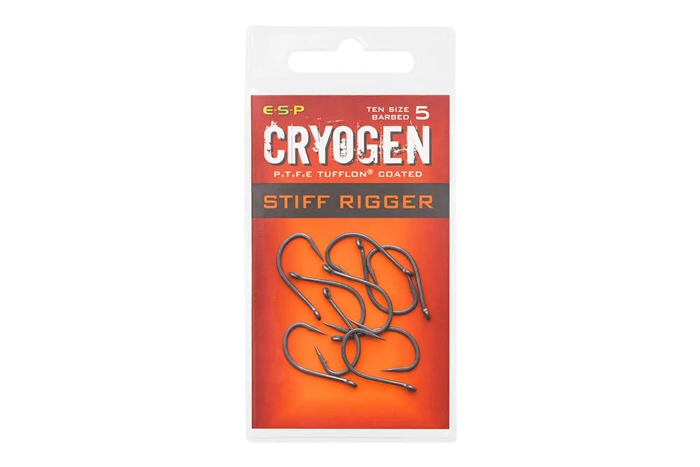 ESP Cryogen Stiff Rigger Barbed Hooks