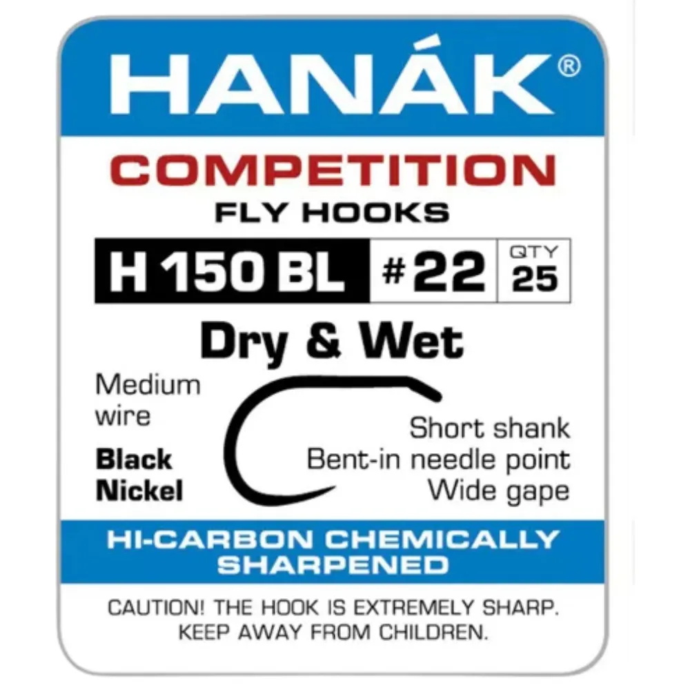 Hanak Dry Fly H150BL Fly Hook