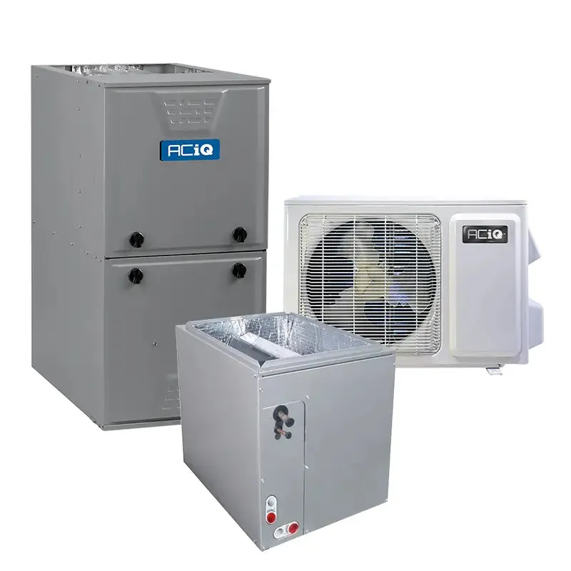 Hybrid 1.5 Ton 15.2 SEER2 80% AFUE 66,000 BTU ACIQ  High Efficiency Gas Furnace and Air Conditioner System | Inverter