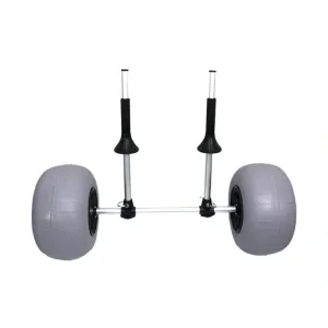 Kayak Trolley for Sit On Top Kayak Beach Balloon Wheels All Terrain