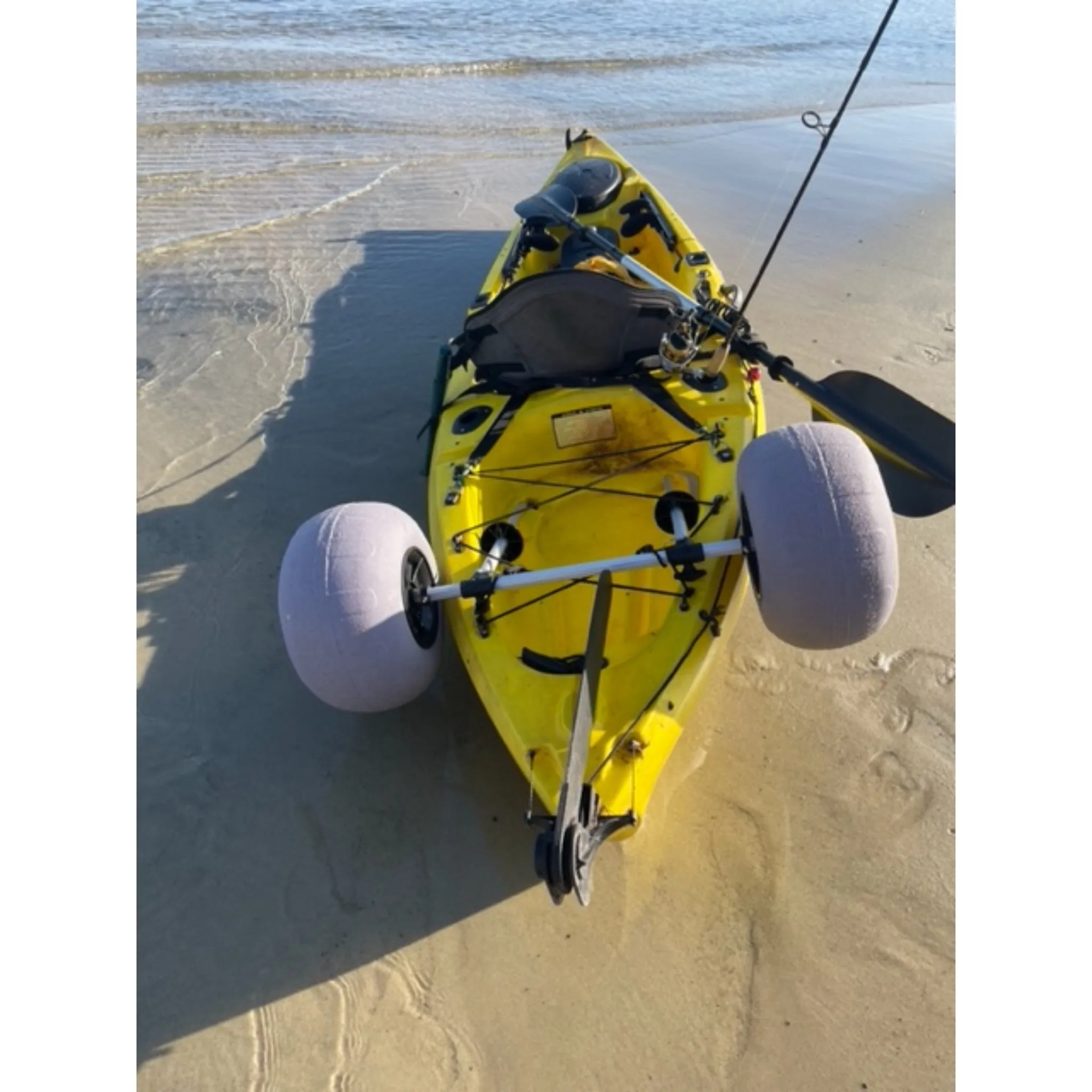 Kayak Trolley for Sit On Top Kayak Beach Balloon Wheels All Terrain