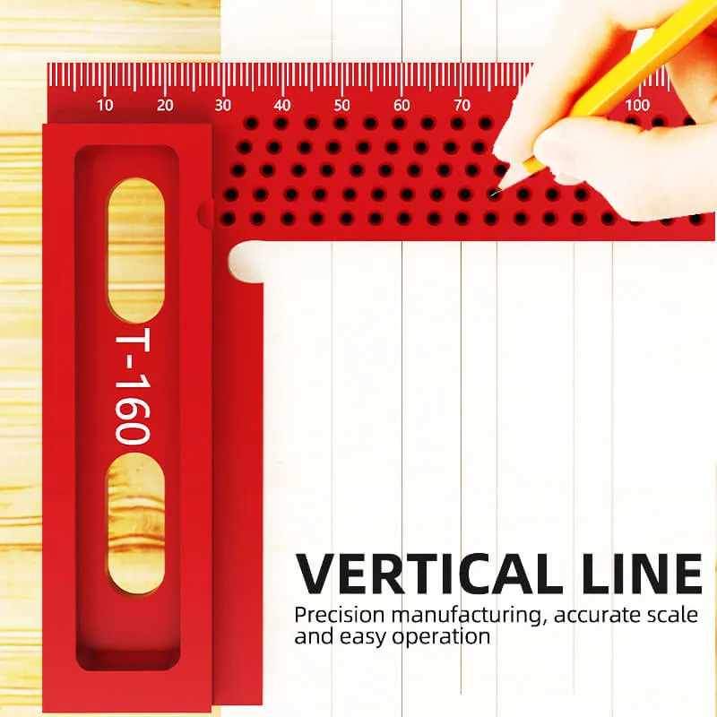 Levoite™ Precision Carpenter Square Framing Square for Measuring and Marking