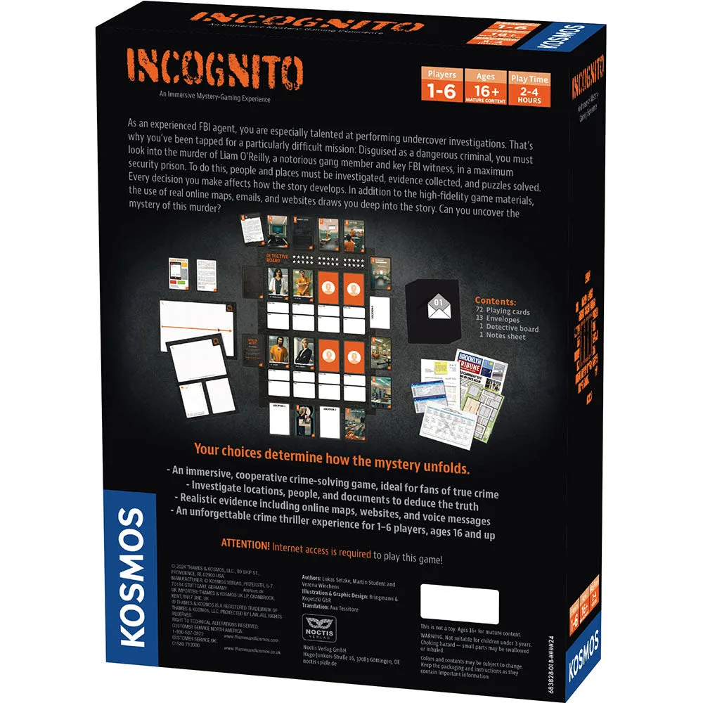 Masters of Crime: Incognito