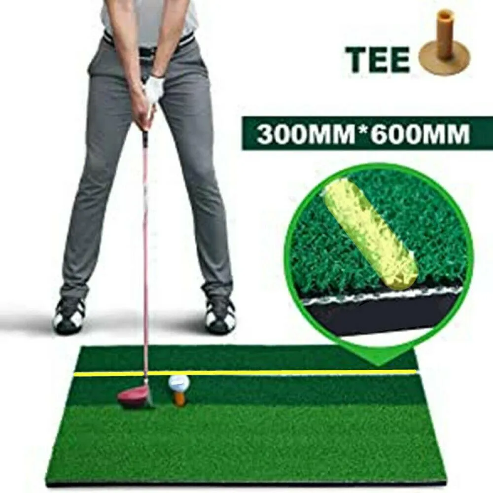 New 10 Foot (3M) Golf Net SET with Mat & Balls - Large Golf Hitting Nets