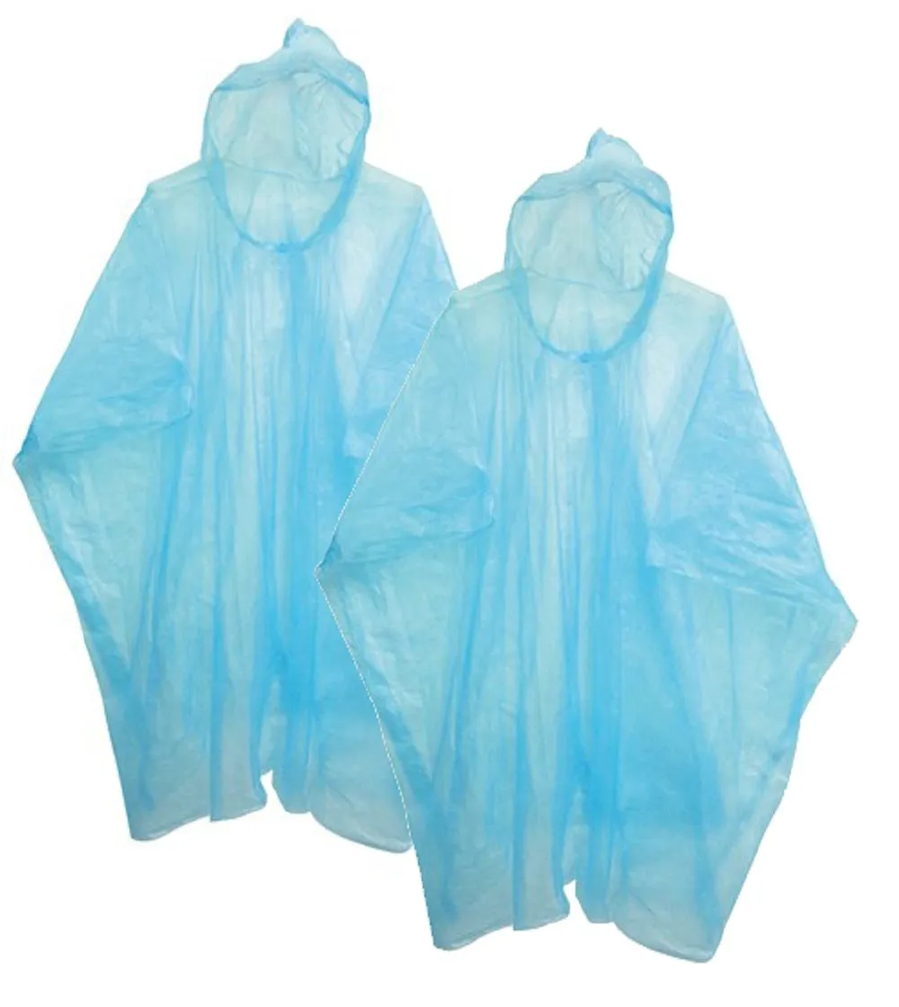 OCTAVE Holiday Essentials Rain Ponchos - Pack of 2