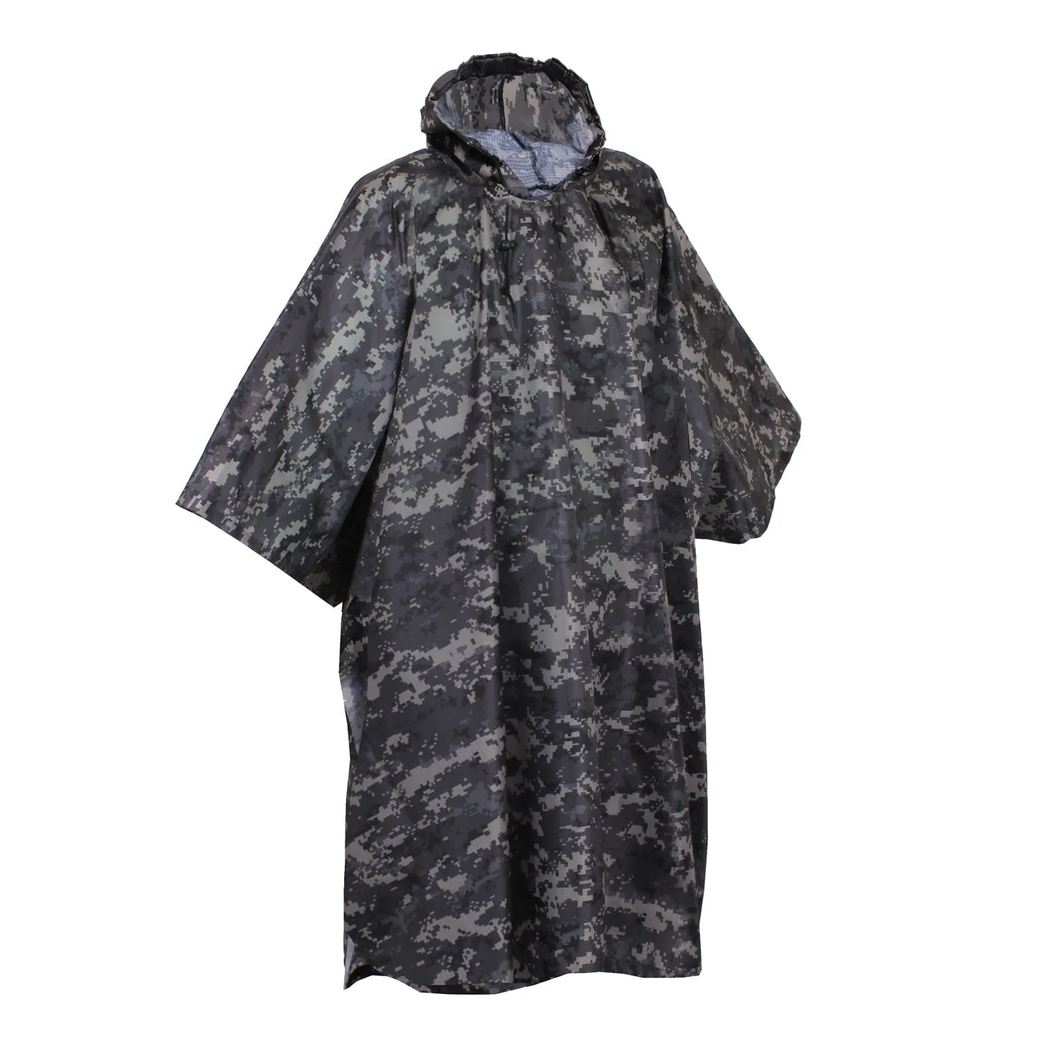 Rothco GI Type Military Rip Stop Ponchos Subdued Urban Digital Camo (4646)