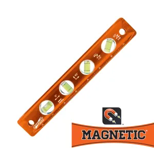 Savage TL043M 9" Magnetic Aluminum Torpedo Level