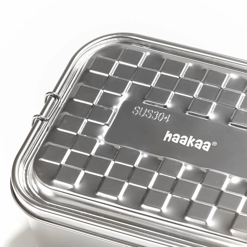 Stainless Steel Lunchbox with snack containers