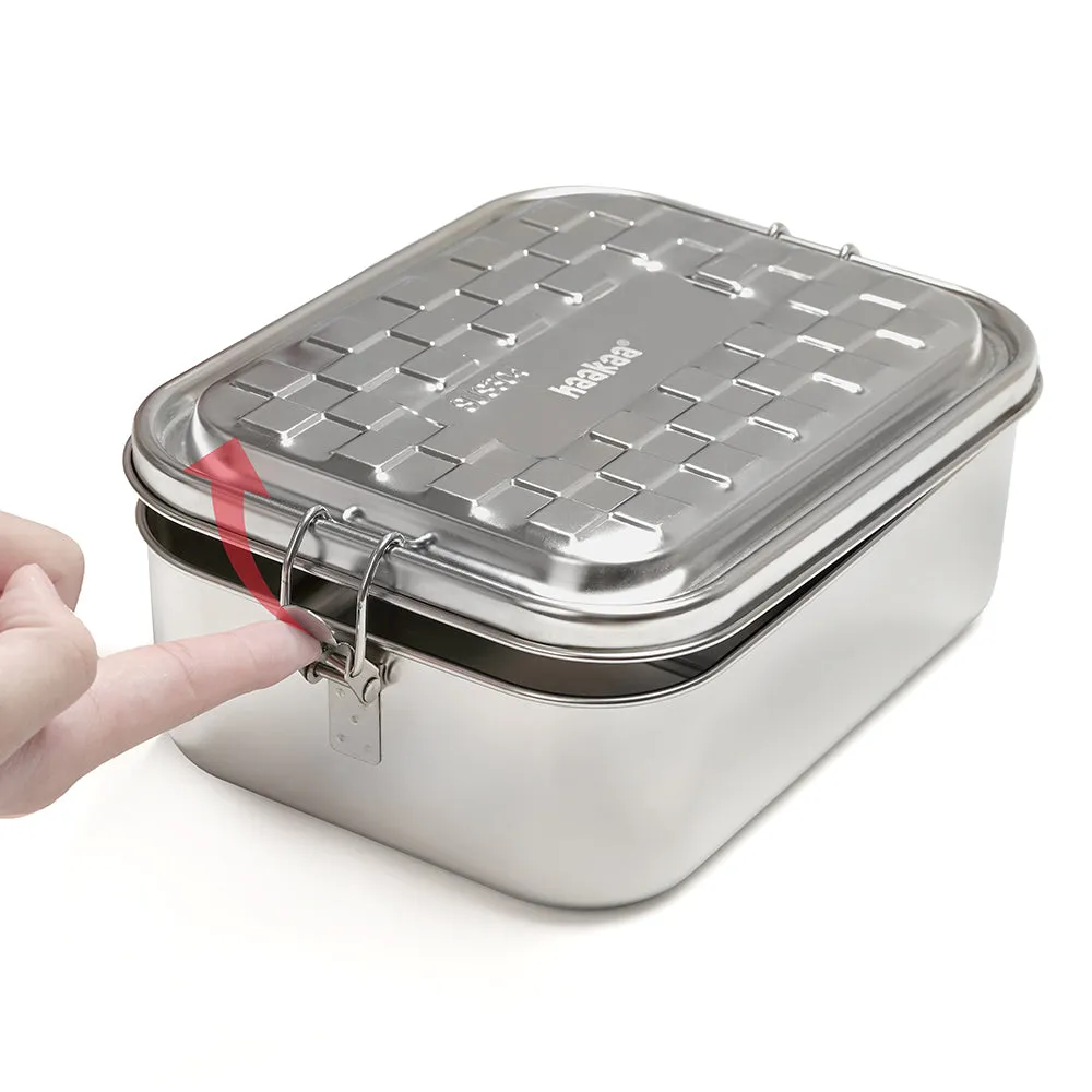 Stainless Steel Lunchbox with snack containers