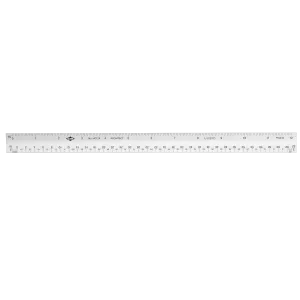 Triangular Scale - 12" Architect / Engineering Hallow Core Aluminum