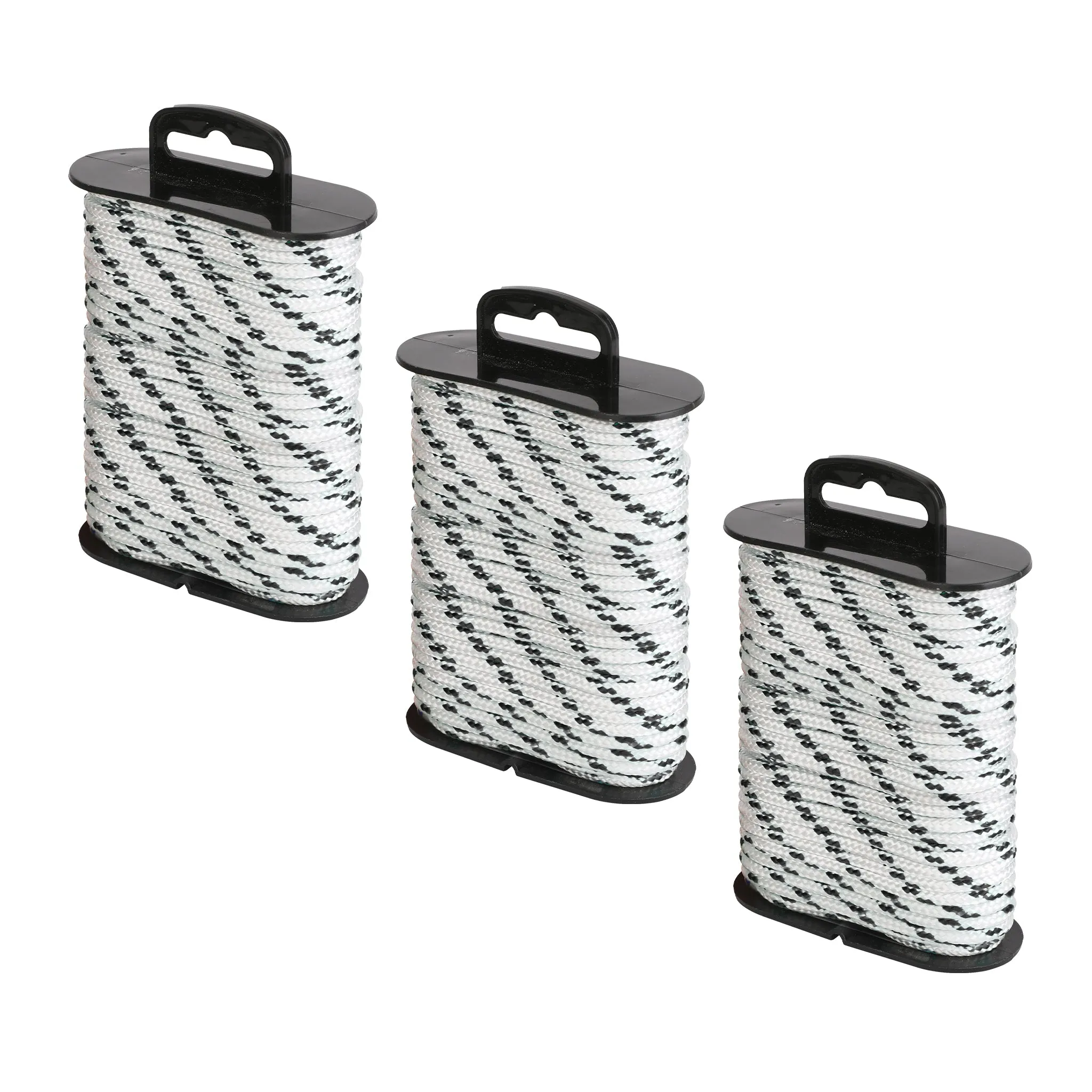 Utility Rope 3mm x 15m Bundle - Black/White