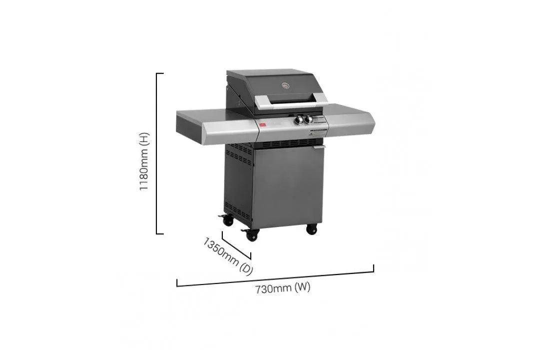 Ziegler & Brown Turbo Classic 2 Burner on Cart